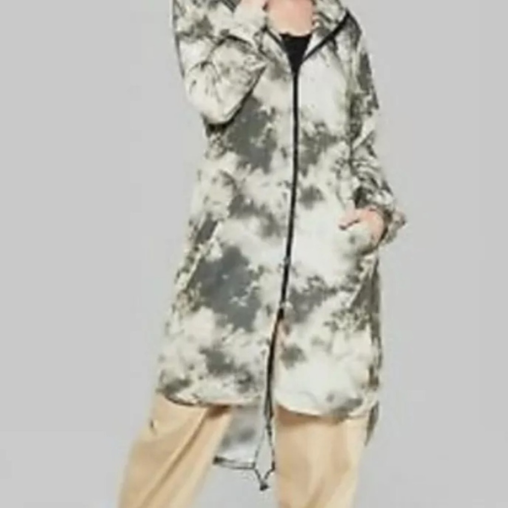 Tie-Dye Hooded Jacket